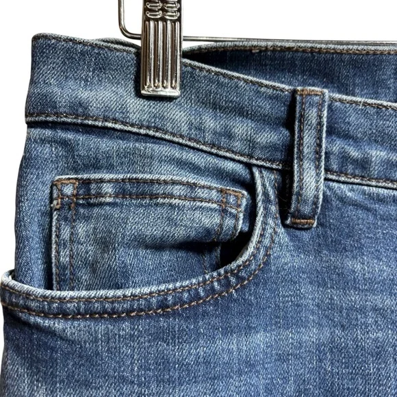 Loft Outlet Boyfriend Jeans Medium Wash Button Fly Denim Pants Womens 4 #144 - Picture 7 of 9